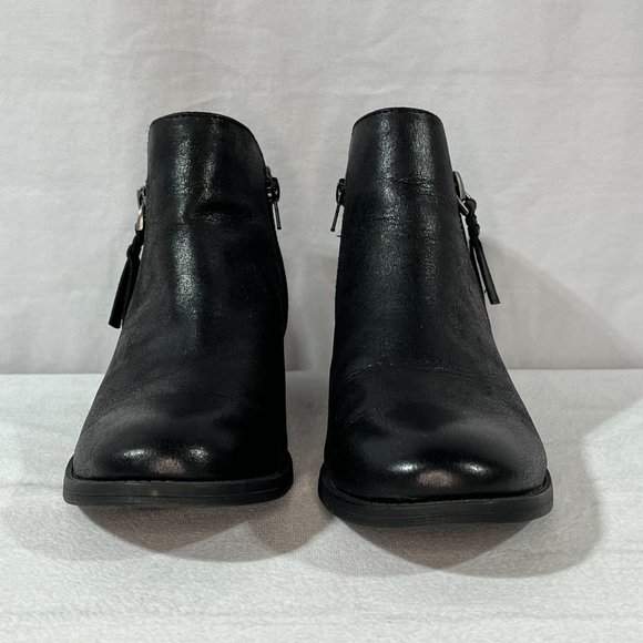 Women's Madeline Girl Black Ankle Boots, Size 9 - Picture 2 of 8